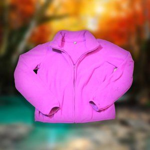 UNIQLO Purple Fleece Jacket Very Warm For Weather